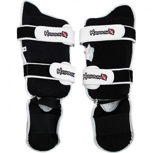 Защита ног Hayabusa Tokushu Striking Shinguards - White ціна